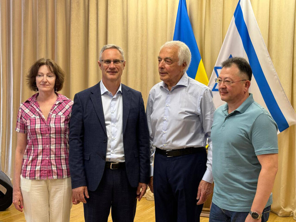 Посол Ізраїлю в Україні провів зустріч із всеукраїнською асоціацією євреїв — колишніх в’язнів нацистських концтаборів та гетто