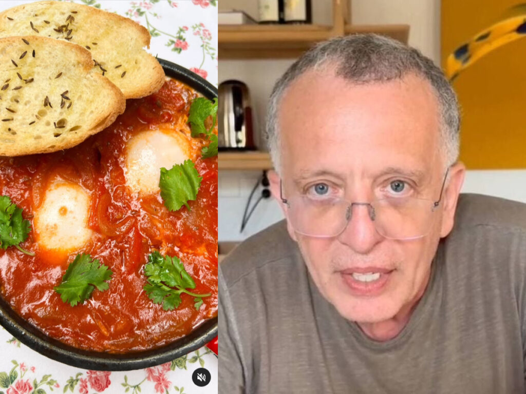 Відомий одеський шеф-кухар Сава Лібкін, який різко осадив путініста лебедєва «Сиди в Москві, соси московський х..й у путіна і все» поділився рецептом шакшуки по-одеськи