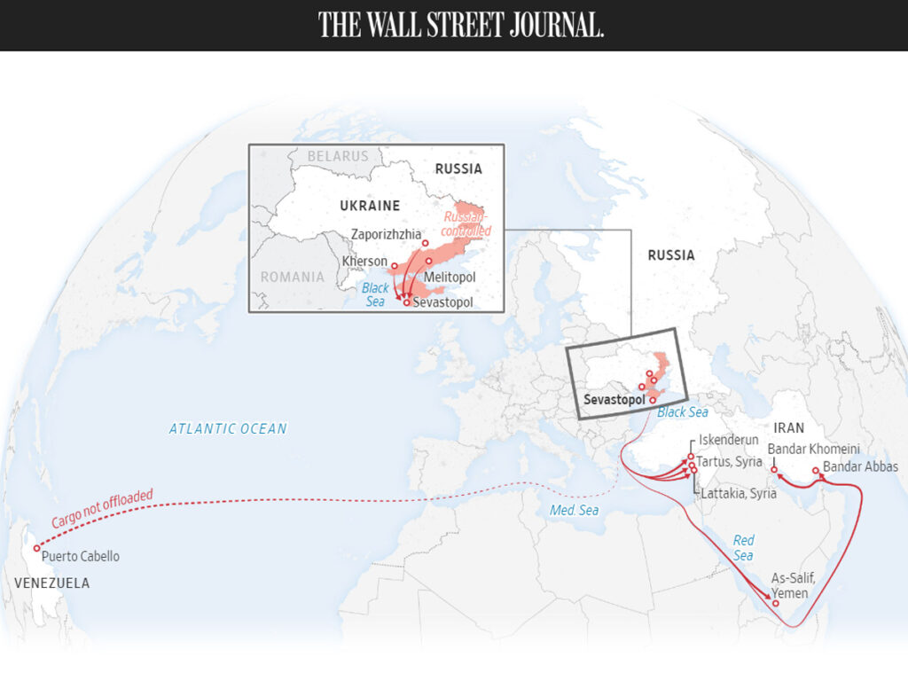 WSJ: Єгипет, Ізраїль та Ліван скасували закупівлю краденого українського зерна у РФ — Іран, Ємен та Сирія продовжують закупівлі