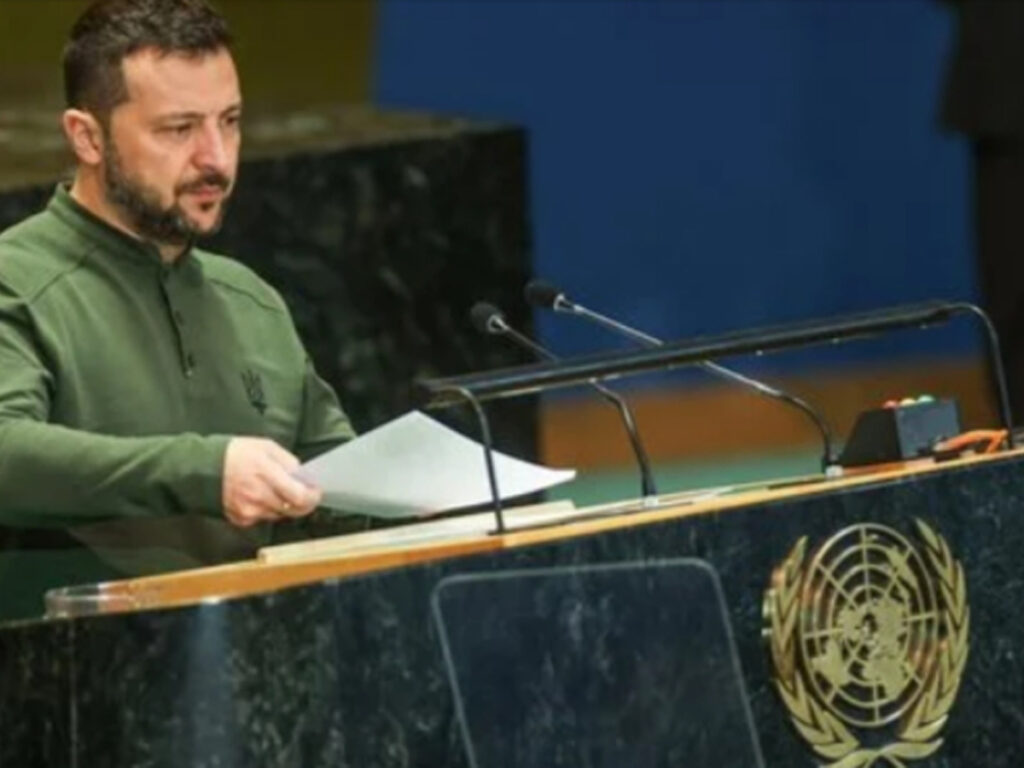 Зеленський в ООН назвав КНДР та Іран «співучасниками злочинів Росії»