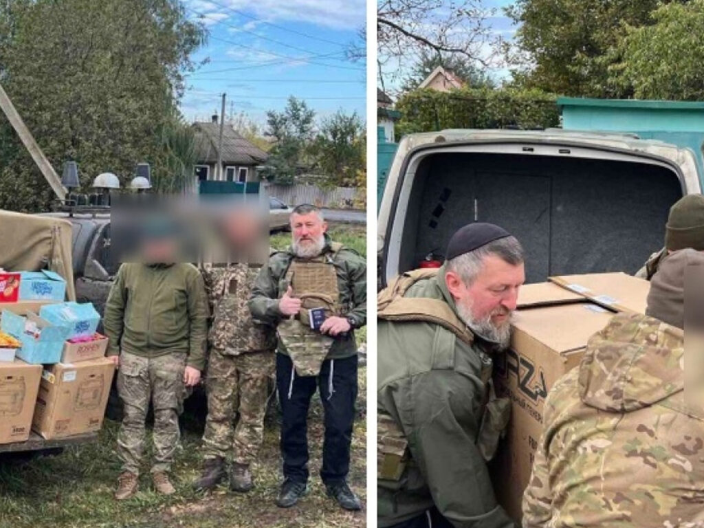 Федерація єврейських громад продовжує допомагати ЗСУ: Єврейський капелан передав генератори українським захисникам