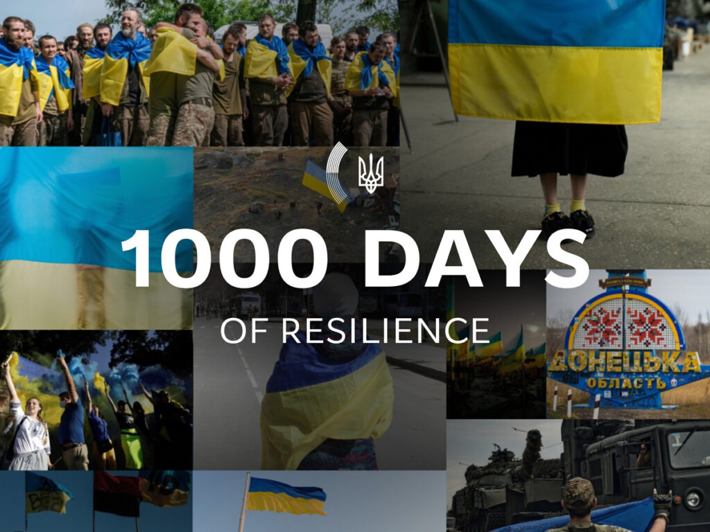 Кожна темна ніч закінчується світанком – 1000 днів повномасштабного вторгнення РФ в Україну