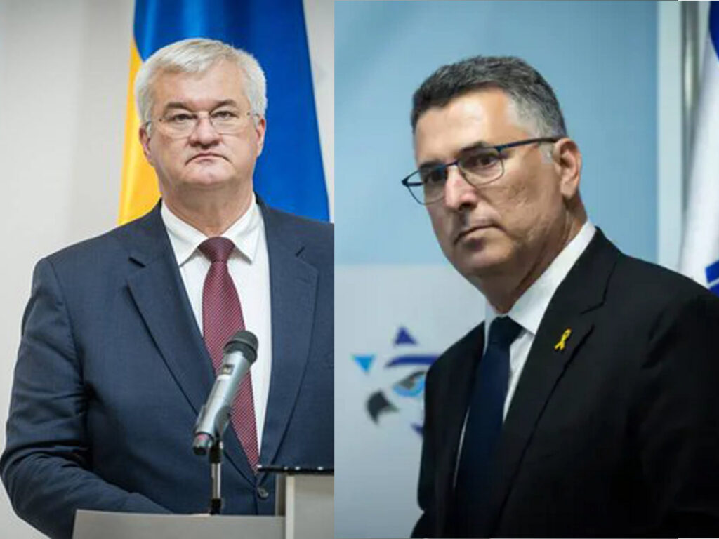 «З нетерпінням чекаю на спільну роботу з розвитку наших двосторонніх відносин та співробітництва» — глава українського МЗС Сібіга офіційно привітав Гідеона Саара з призначенням на пост міністра закордонних справ Ізраїлю