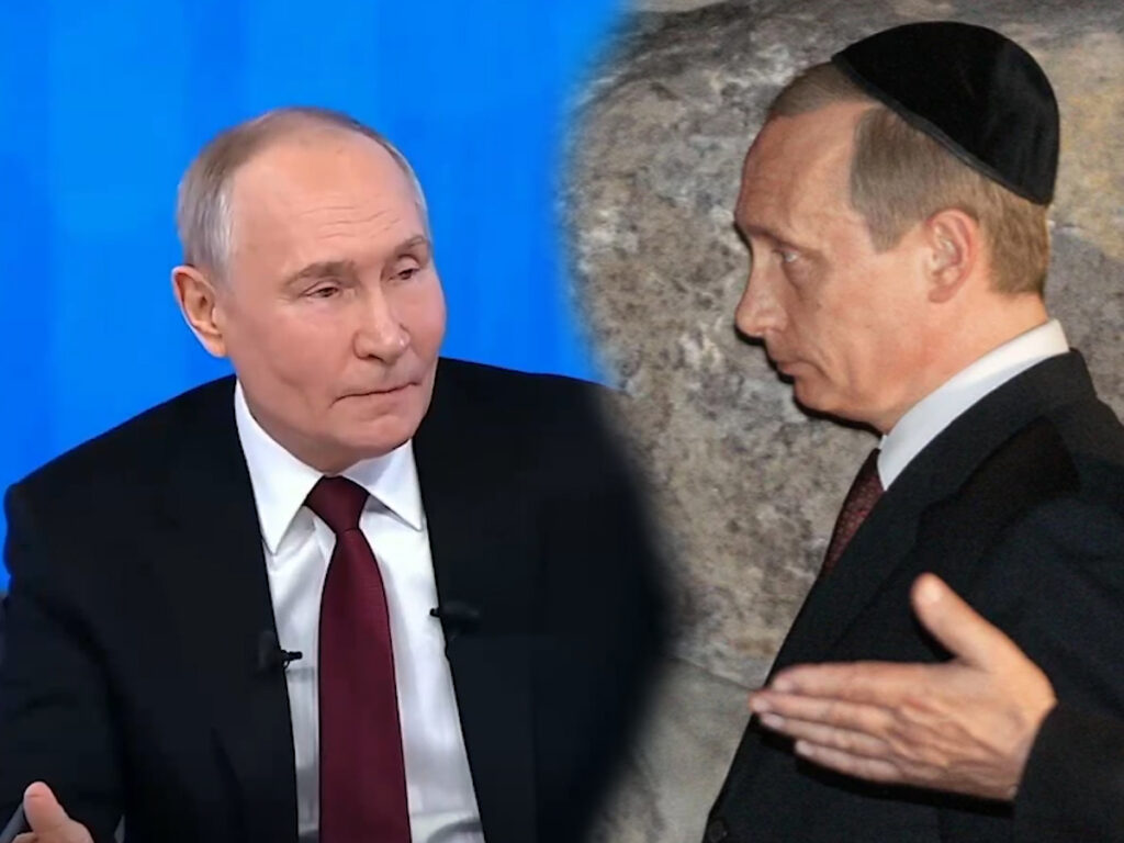 путін заявив, що українська влада, яка стоїть за «гоніннями на церкву» – «вони всі – етнічні євреї» – як ізраїльська дипломатія?, відповість?