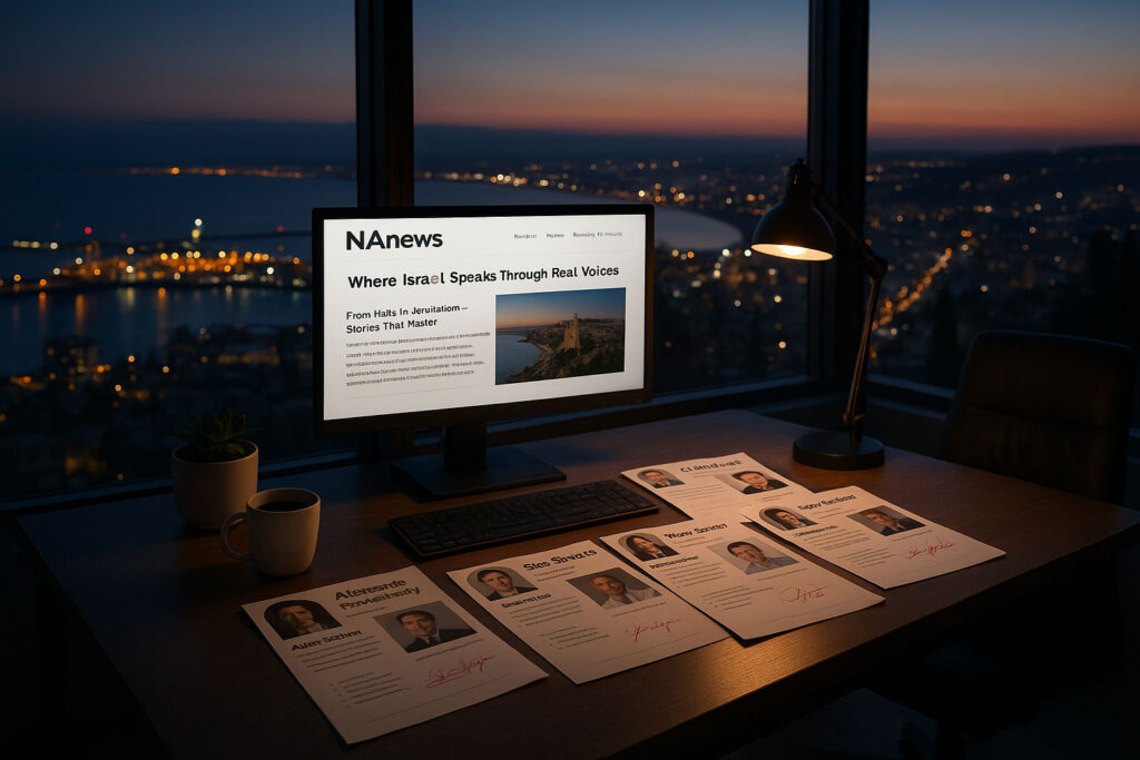 Як у Хайфі народжуються “НАновини”: чесна журналістика без гасел і політики