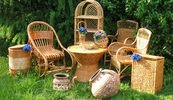 Натуральні плетені меблі в Ізраїлі виробництва України