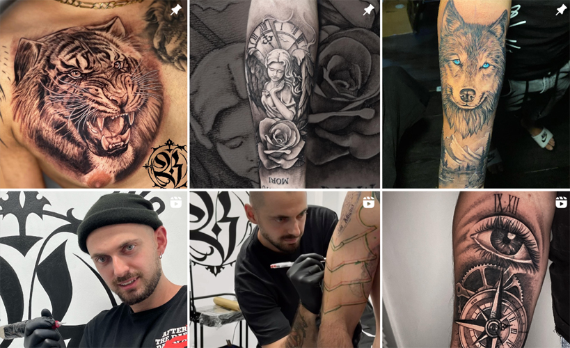 Майстер з татуювання в місті Ейлат. Салон татуювання та пірсингу
