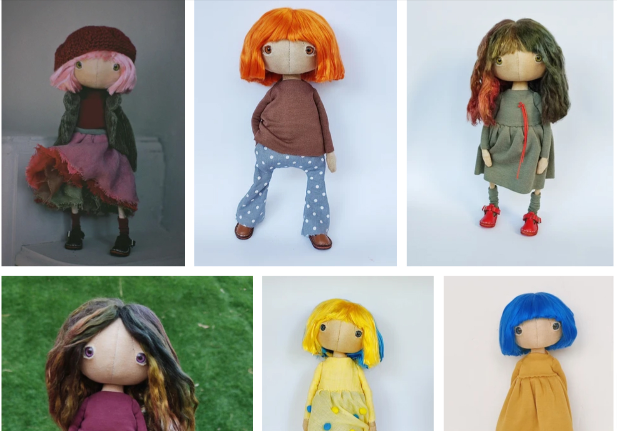 Totootse - Авторські ляльки та Офлайн майстер-клас з виготовлення ляльок в Хайфі