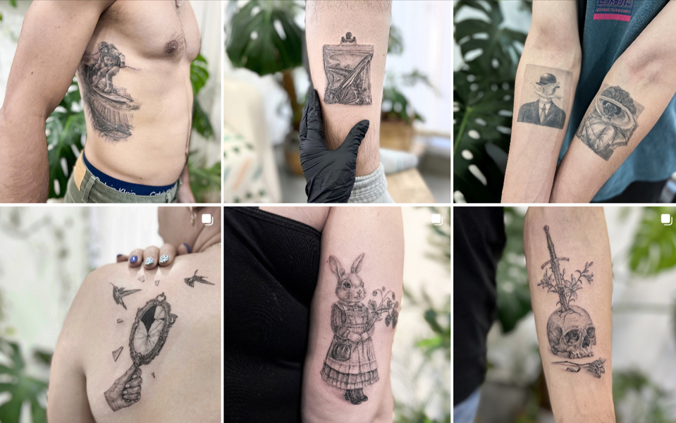 Dari.inks - Дарʼя тату-майстриня з України у Рамат Гані