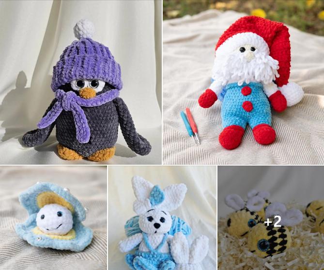 В'язані Іграшки, Вироби, Уроки з в'язання