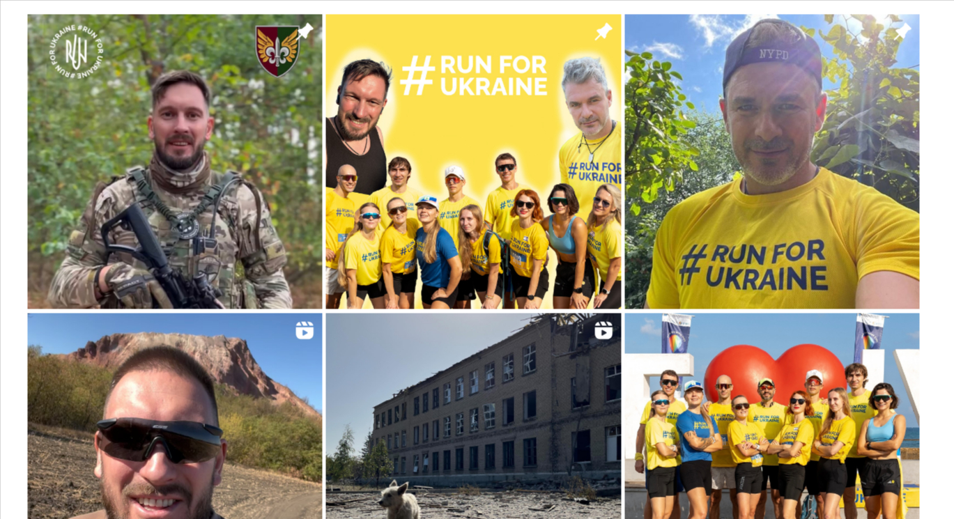 Благодійні пробіжки #RunForUkraine. Тель-Авів 17 та 19 жовтня 2024
